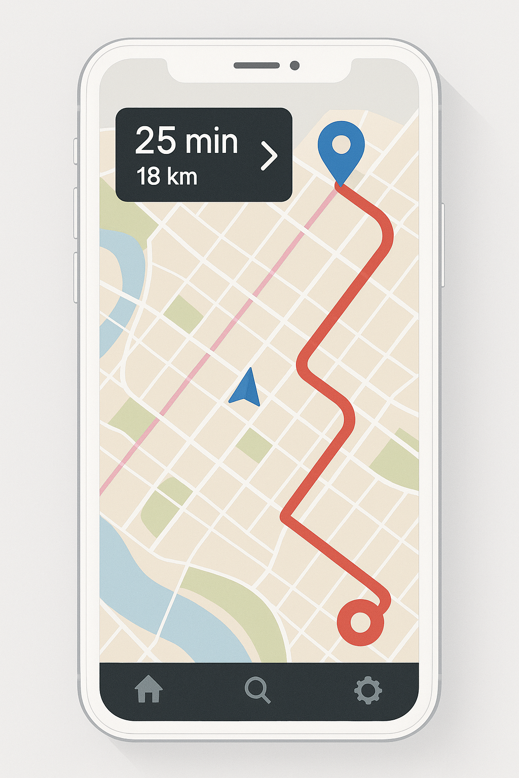 Мобільний додаток GPS